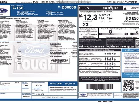 Certified 2026 Ford F150 Lariat AWD/4WD image 6