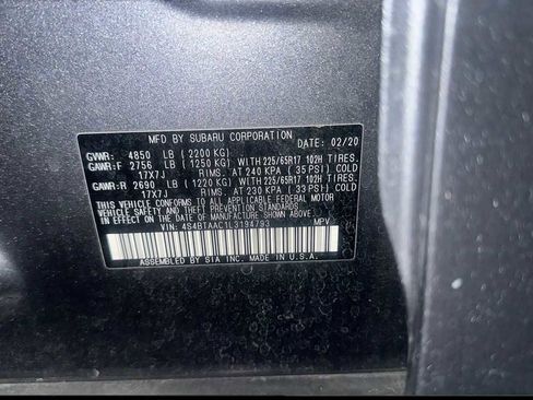 Used 2020 Subaru Outback image 4