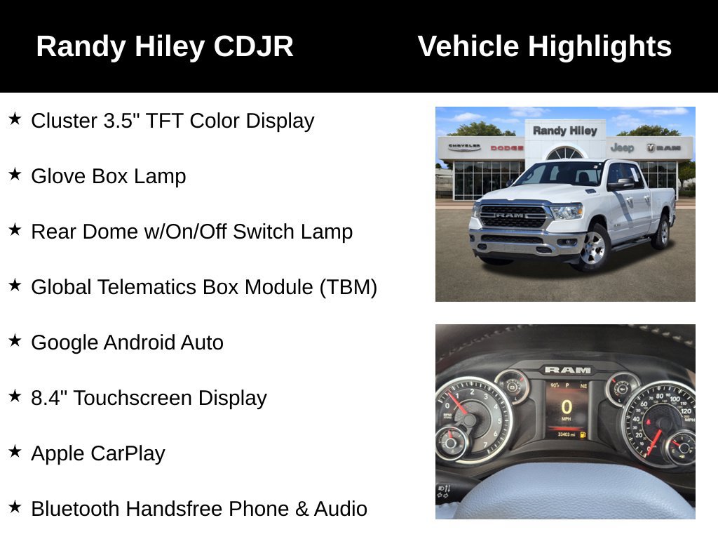 Used 2022 RAM 1500 Big Horn RWD image 20