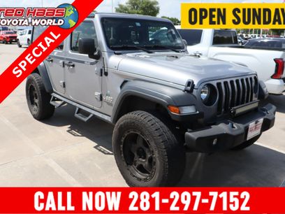 Used 2018 Jeep Wrangler Unlimited Sport S