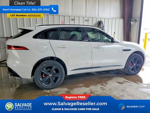 Used 2017 Jaguar F-PACE S AWD/4WD image 4