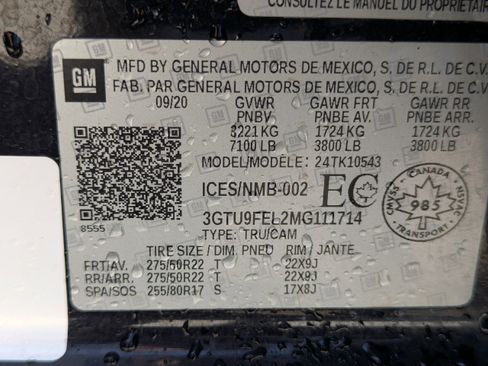 Used 2021 GMC Sierra 1500 Denali w/ Denali Ultimate Package AWD/4WD image 56