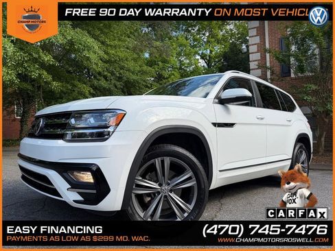 Used 2019 Volkswagen Atlas SE w/ Towing Package AWD/4WD image 1