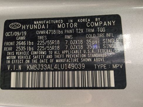 Used 2020 Hyundai Tucson SEL image 33