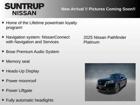 Used 2025 Nissan Pathfinder Platinum w/ Cargo Package FWD image 6