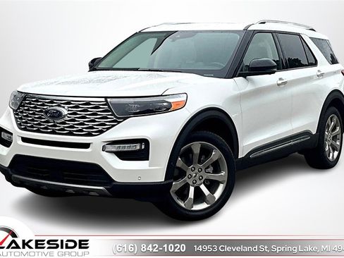 Used 2020 Ford Explorer Platinum w/ Premium Technology Package image 1
