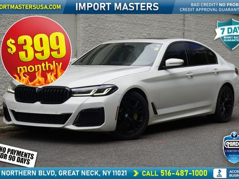 Used 2021 BMW 530i w/ M Sport Package RWD image 1