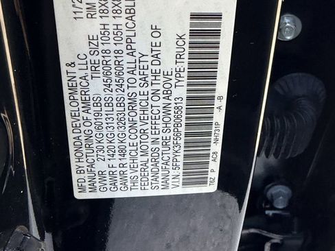 Used 2023 Honda Ridgeline RTL image 33