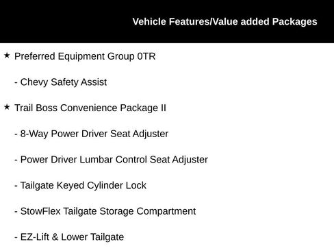 Used 2023 Chevrolet Colorado Trail Boss w/ Advanced Trailering Package image 2