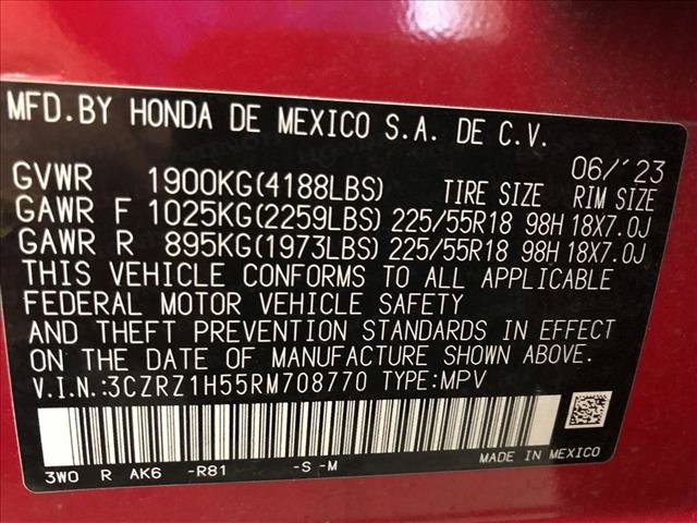 Used 2024 Honda HR-V Sport image 22
