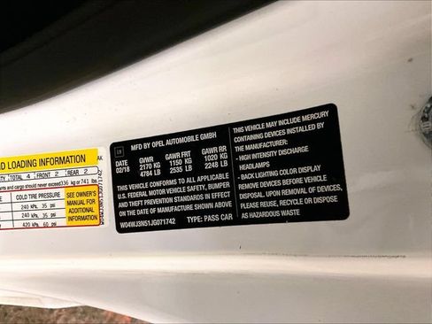 Used 2018 Buick Cascada Sport Touring w/ Dark Effects Package FWD image 32