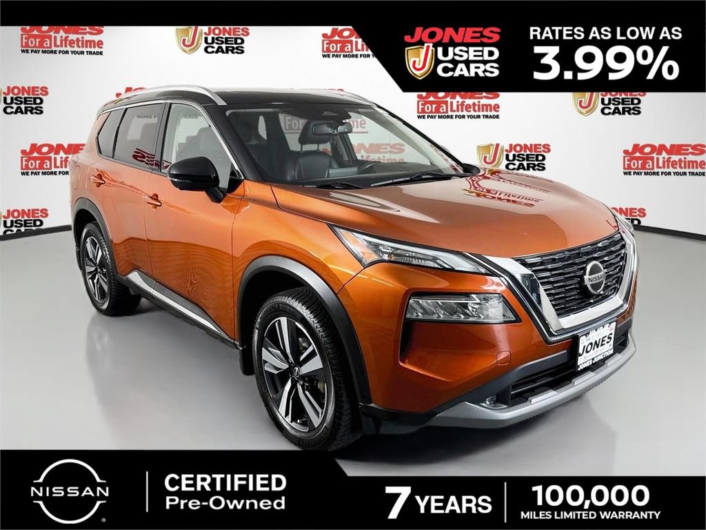 Certified 2021 Nissan Rogue SL AWD/4WD image 1
