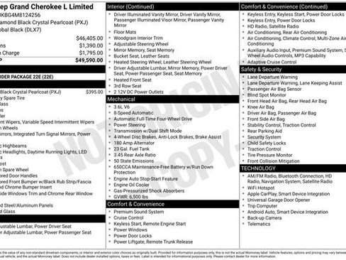 Used 2021 Jeep Grand Cherokee L Limited image 51