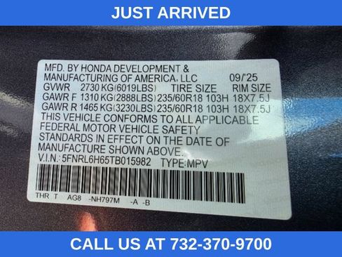 Used 2026 Honda Odyssey EX-L image 32