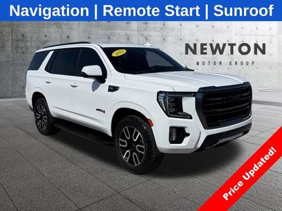 Used 2021 GMC Yukon AT4 w/ Rear Media and Nav Package