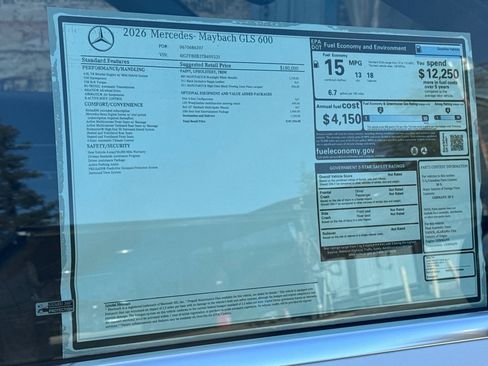 New 2026 Mercedes-Benz Maybach GLS 600 4MATIC image 29