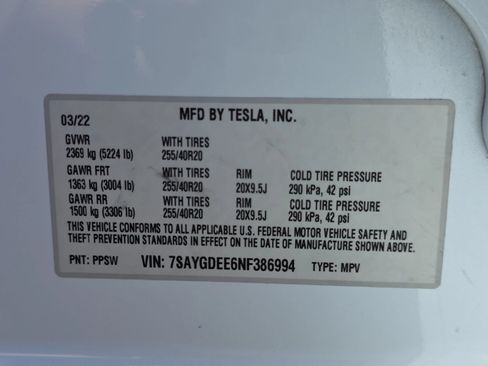 Used 2022 Tesla Model Y Long Range AWD/4WD image 13