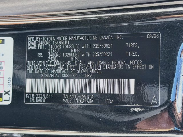 New 2026 Lexus RX 350 Premium Plus w/ Convenience Package FWD image 45