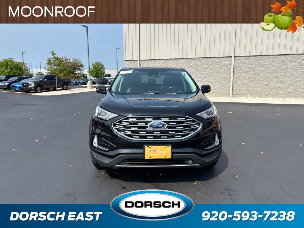 Certified 2021 Ford Edge Titanium w/ Canadian Touring Package AWD/4WD image 2