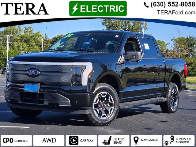Certified 2023 Ford F150 Lightning XLT w/ Max Trailer Tow Package AWD/4WD image 1