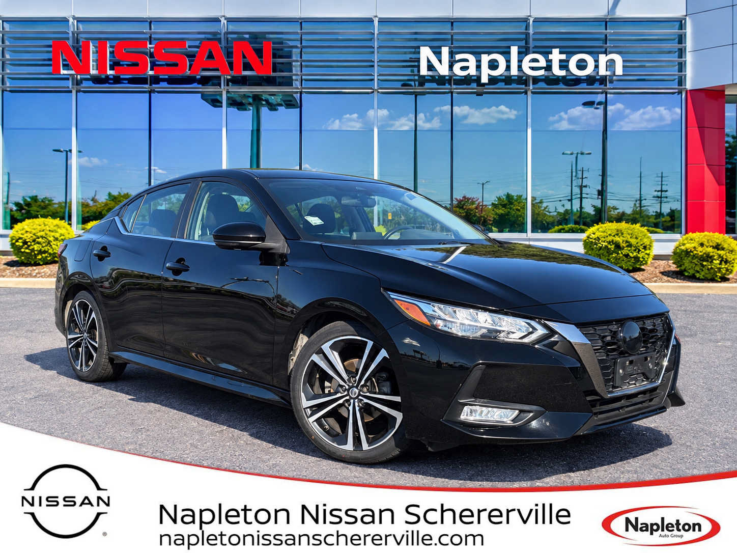 Used 2021 Nissan Sentra SR FWD image 1