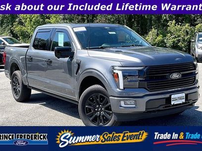Certified 2025 Ford F150 Platinum w/ Equipment Group 702A High