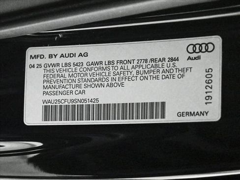 Certified 2025 Audi S5 Premium Plus w/ Premium Plus Package AWD/4WD image 26