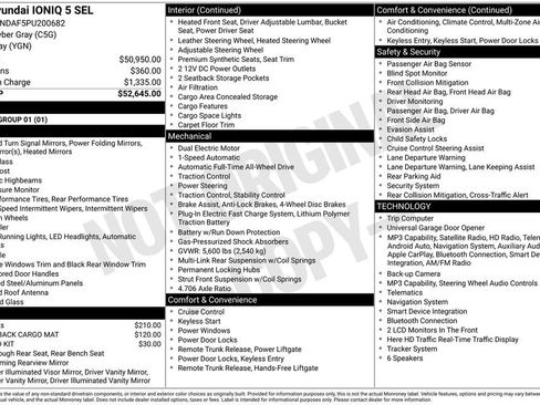 Certified 2023 Hyundai Ioniq 5 SEL AWD/4WD image 3