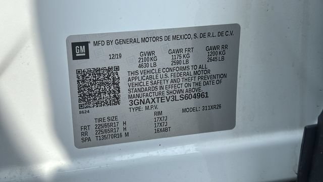 Used 2020 Chevrolet Equinox LT w/ Driver Convenience Package AWD/4WD image 28
