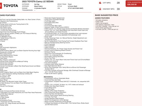 Used 2023 Toyota Camry LE image 5