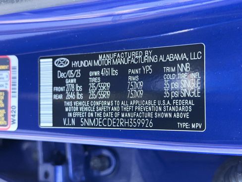 Used 2024 Hyundai Tucson Limited AWD/4WD image 36