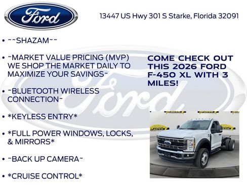 New 2026 Ford F450 XL w/ XL Chrome Package image 5