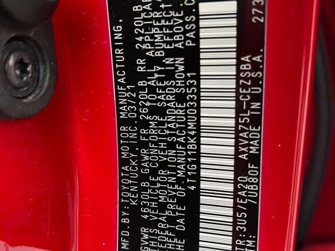 Used 2021 Toyota Camry SE image 19