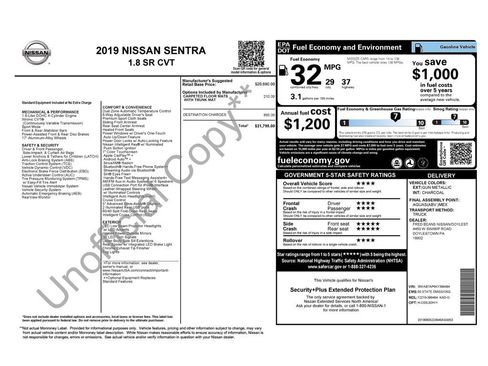 Used 2019 Nissan Sentra SR FWD image 16