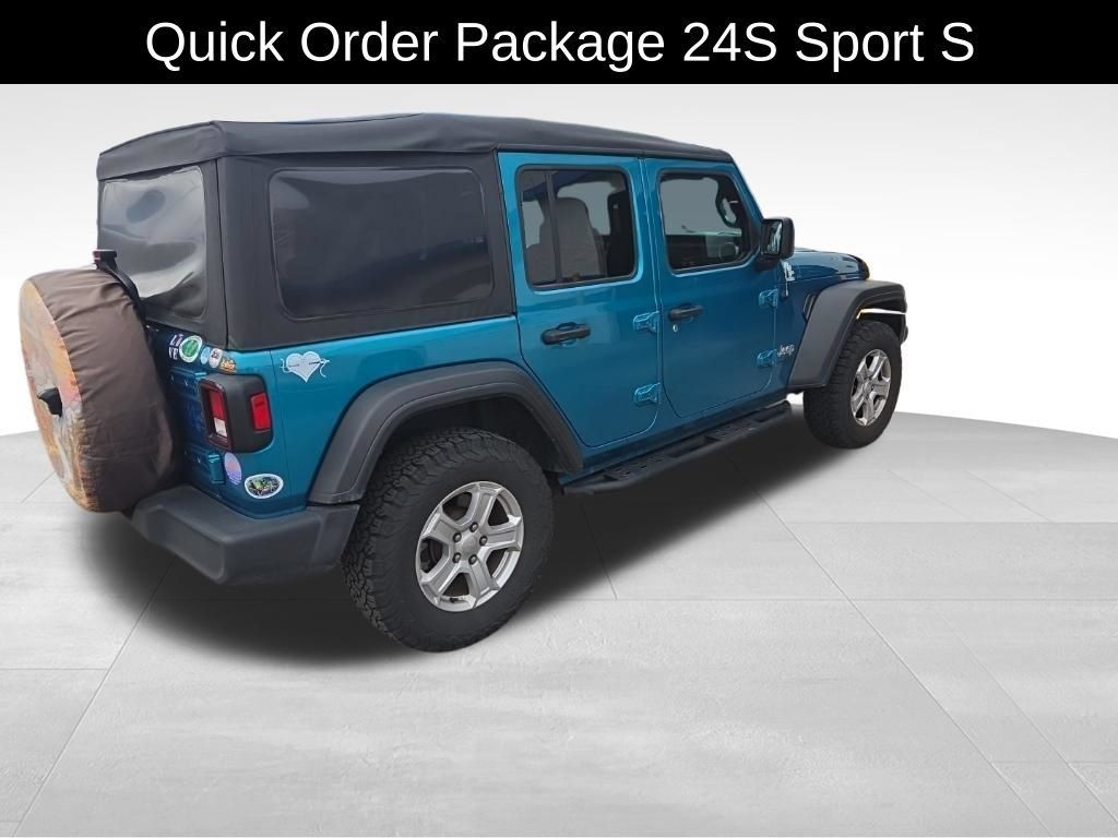 Used 2020 Jeep Wrangler Unlimited Sport S AWD/4WD image 8