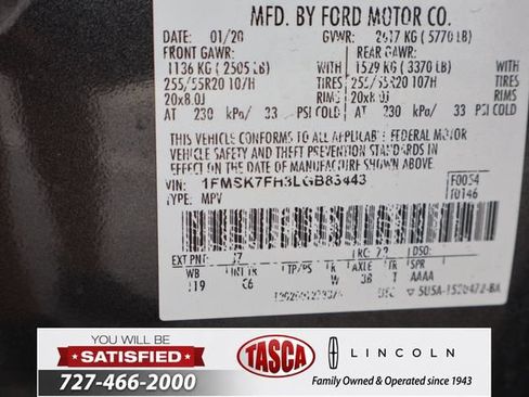 Used 2020 Ford Explorer Limited RWD image 32