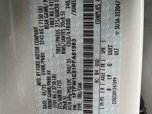 Used 2023 Ford F150 Lariat w/ Equipment Group 502A High AWD/4WD image 56