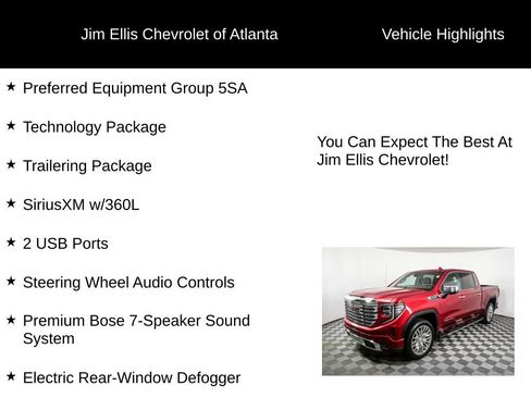 Used 2023 GMC Sierra 1500 Denali w/ Technology Package image 5