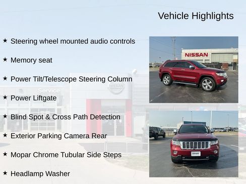 Used 2013 Jeep Grand Cherokee Overland Summit AWD/4WD image 10