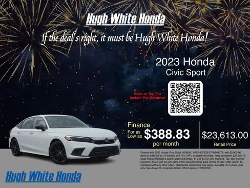 Used 2023 Honda Civic Sport image 3