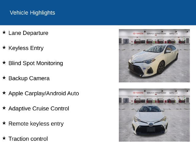 Used 2019 Toyota Corolla SE w/ Carpet Mat Package (TMS) FWD image 2