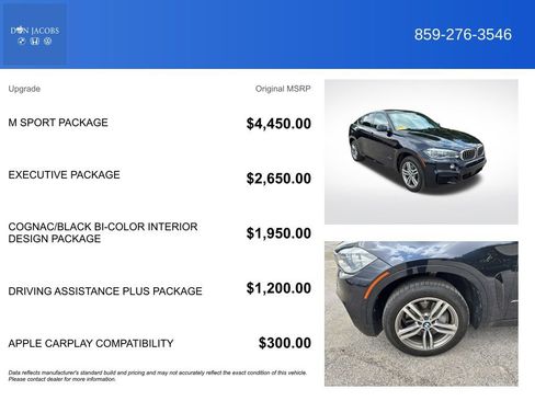 Used 2018 BMW X6 xDrive50i AWD/4WD image 5