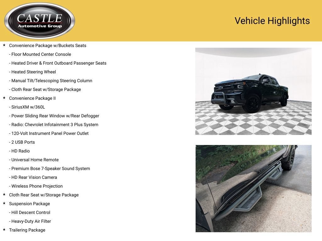 Used 2021 Chevrolet Silverado 1500 LT Trail Boss w/ Convenience Package II AWD/4WD image 10