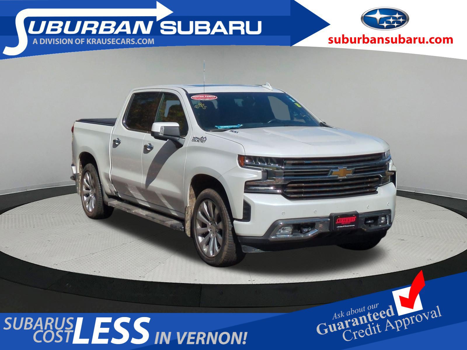 Used 2020 Chevrolet Silverado 1500 High Country w/ Technology Package AWD/4WD image 1