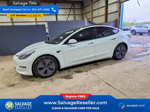 Used 2022 Tesla Model 3 Long Range AWD/4WD image 1