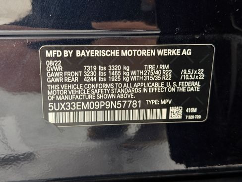 Certified 2023 BMW X7 M60i w/ Executive Package AWD/4WD image 26