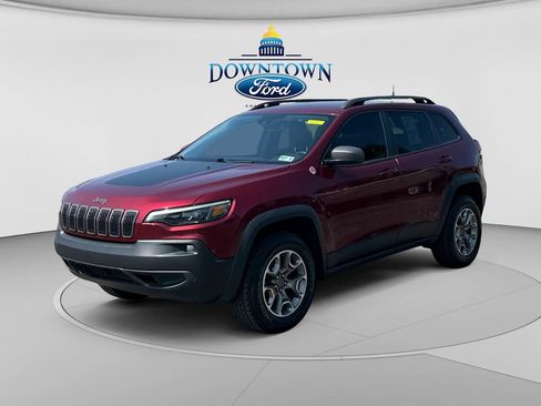 Used 2021 Jeep Cherokee Trailhawk w/ Comfort/Convenience Group AWD/4WD image 7
