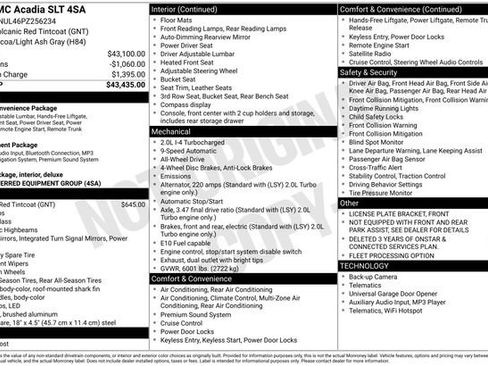 Used 2023 GMC Acadia SLT AWD/4WD image 4