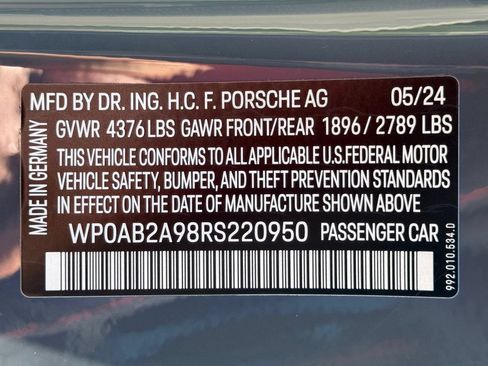 Certified 2024 Porsche 911 Carrera S w/ Premium Package RWD image 40