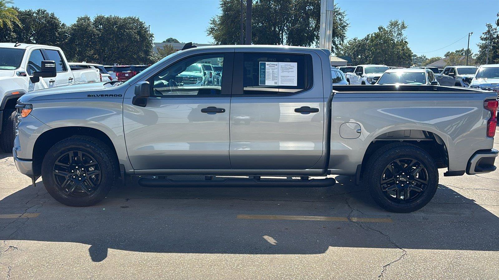Certified 2024 Chevrolet Silverado 1500 Custom w/ Turbomax Blackout Package RWD image 4